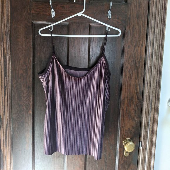 Velvet purple cami - Picture 1 of 1